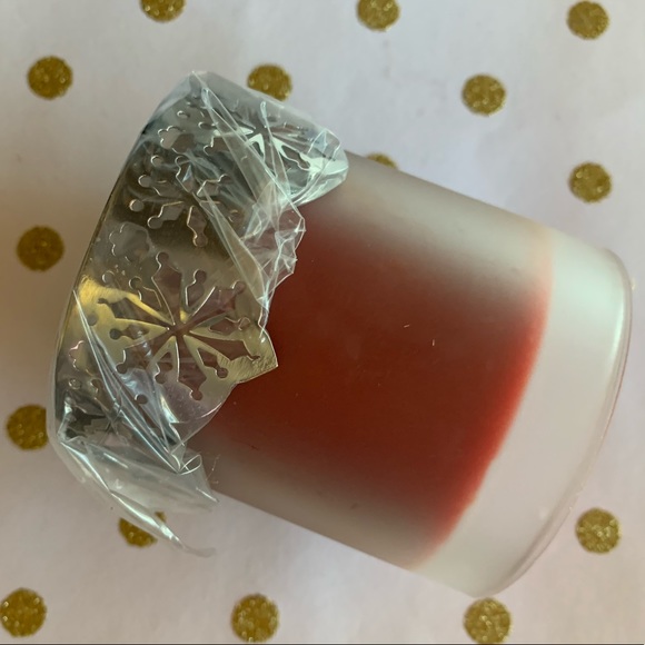 PartyLite Poinsetta Musk Decorative reusable base Rare Collectible Holiday NIB - Picture 3 of 7